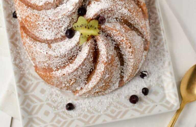 recette bundt cake citron cardamome