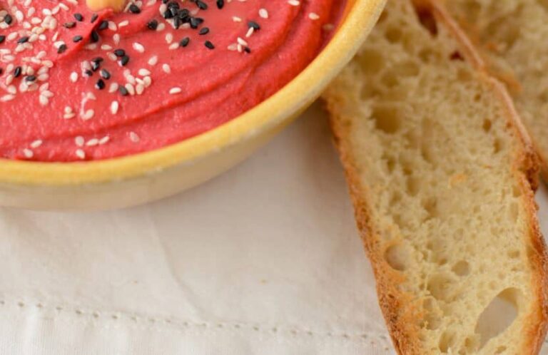 recette houmous betterave