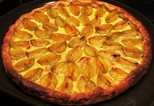 tarte aux reine claude